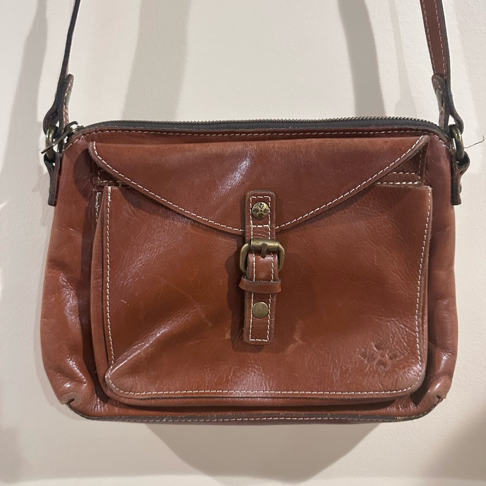 Patricia Nash leather Avellino crossbody shoulder bag